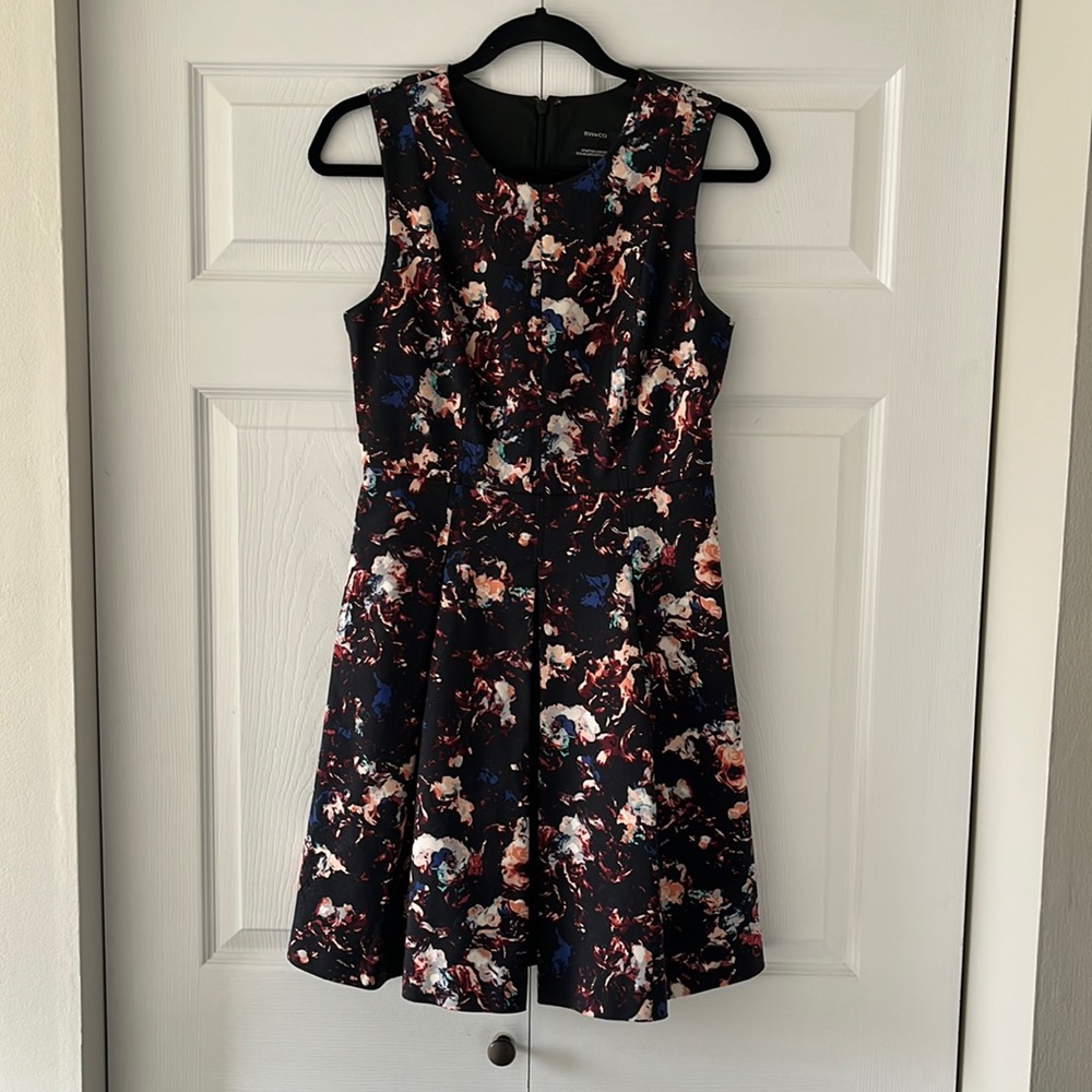 Floral skater dress